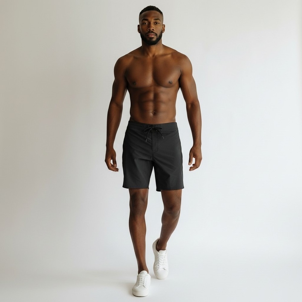 Ten Thousand NWOT The Foundation Short Mens Small 9" Black Unlined Gym Training